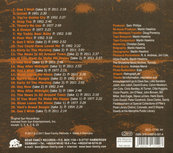 Gee... I Wish - The Sun Years, Plus