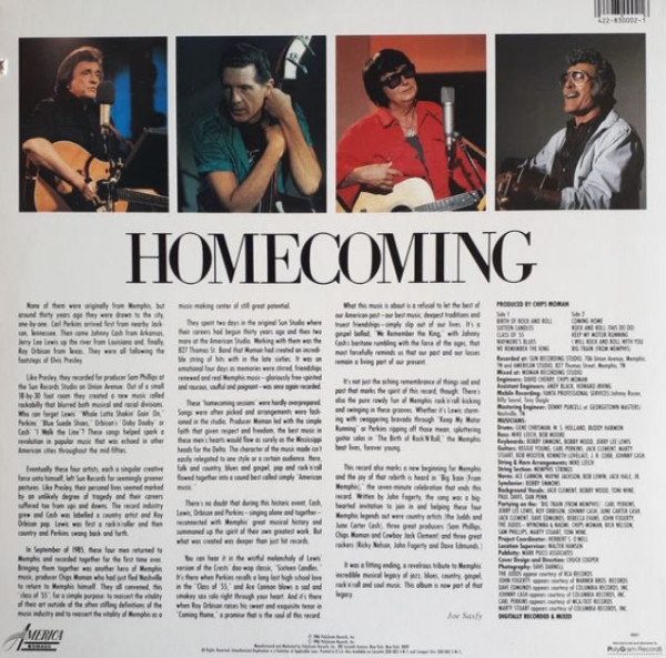 Memphis Rock & Roll Homecoming (LP)