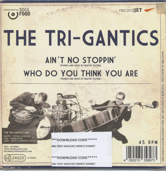 Ain't No Stoppin' - Who Do You Think You Are (7inch, 45rpm, PS)