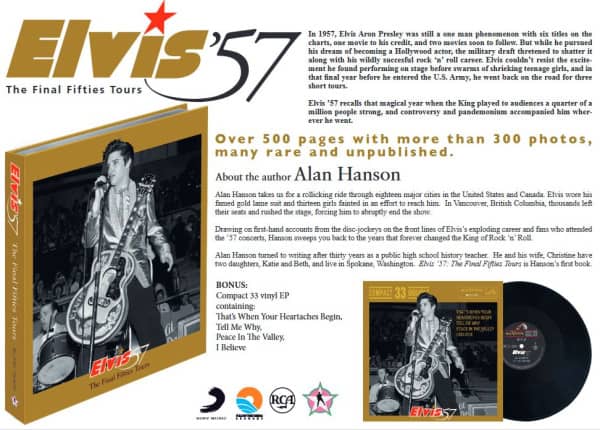 Elvis '57 - The Final Tours (Book + 7inch EP) Elvis '57 - The Final Tours (Book + 7inch EP)