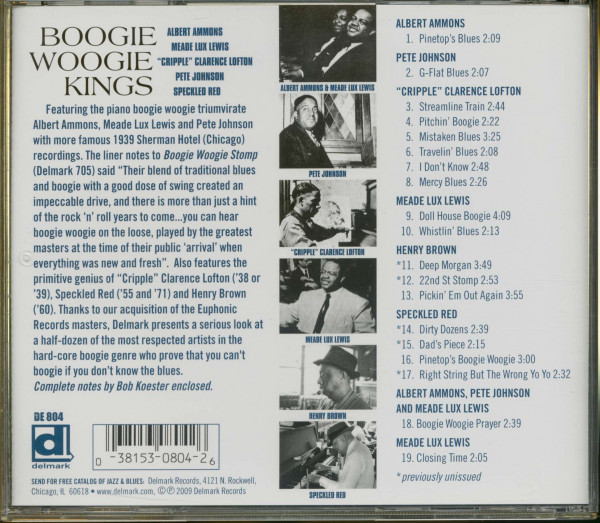 Boogie Woogie Kings (CD)
