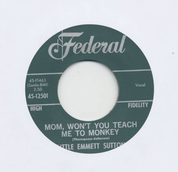 Mom, Won't You Teach Me To Monkey - Lonely Hill (7inch, 45rpm)