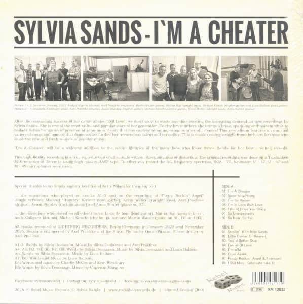 I'm A Cheater (LP & 7inch, 45rpm)