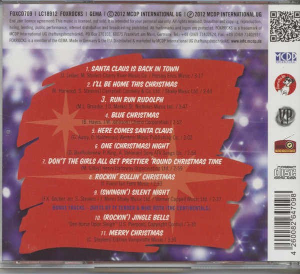 Rockin' Christmas with TY Tender "The Voice" (CD)