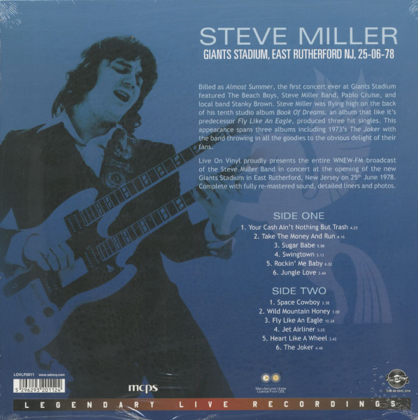 Giants Stadium, East Rutherford, 1978 (LP, 180g Vinyl)