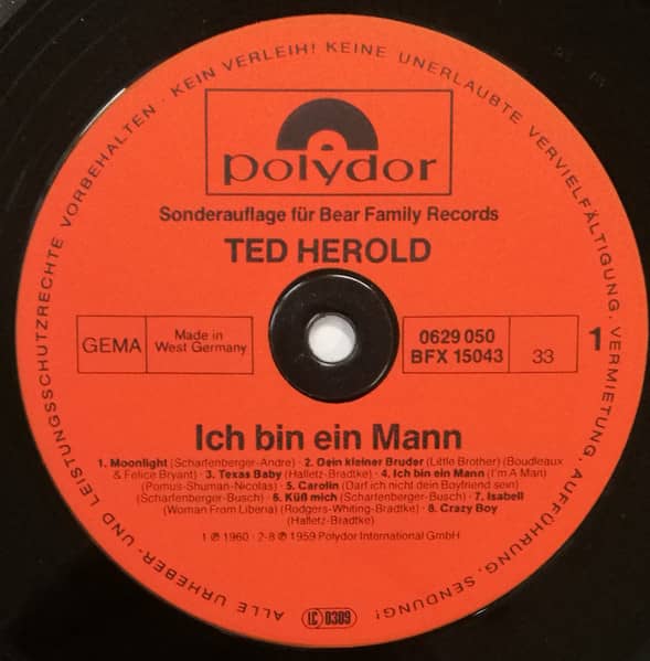 Der Rocker - Ich bin ein Mann (LP)