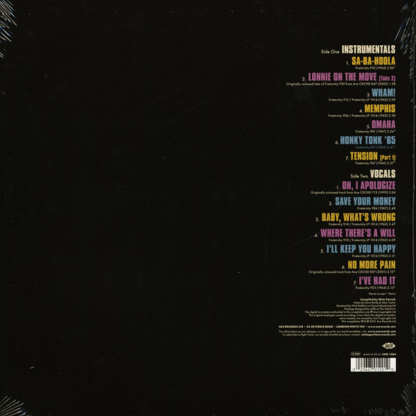 Sa-Ba-Hoola! Two Sides Of Lonnie Mack - Fraternity Recordings 1963-1967 (LP)