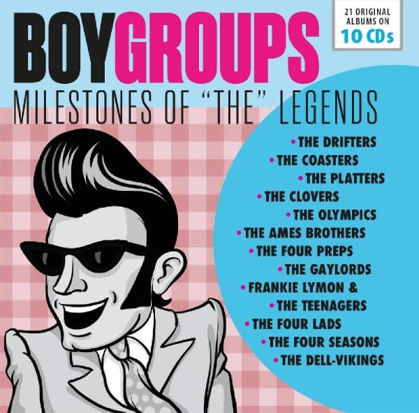 Boygroups: Milestones Of The Legends (10-CD)