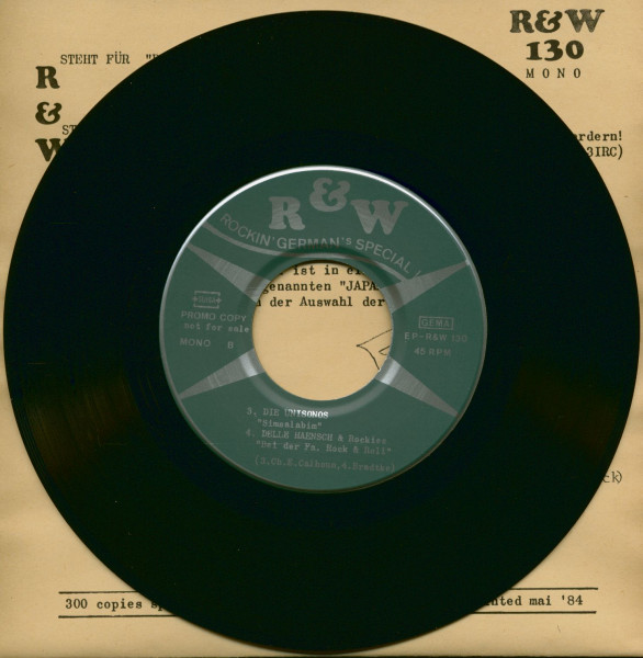 Rockin' German's Special (7inch, EP, 45rpm, PS)