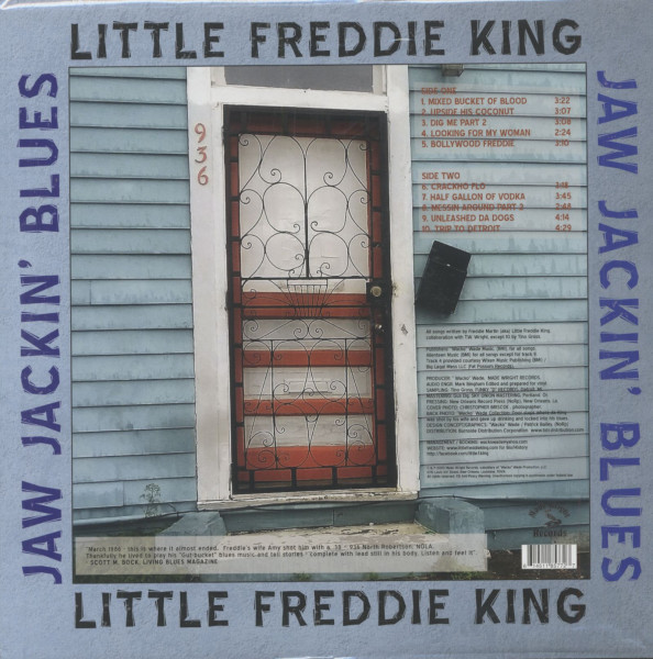 Jaw Jackin' Blues (LP, Blue Vinyl, Ltd.)