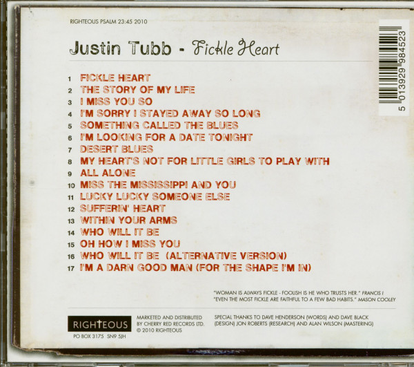 Fickle Heart (CD)