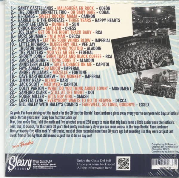 Rockin' Race Jamboree 32nd Edition - Costa Del Sol - The Rockin' Race's Big Ball (CD)