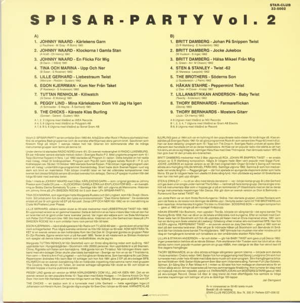 Spisar - Party Vol.2 (LP)