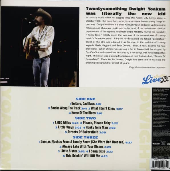 Live From Austin, Tx (2-LP, colored 180g Vinyl, Ltd.)