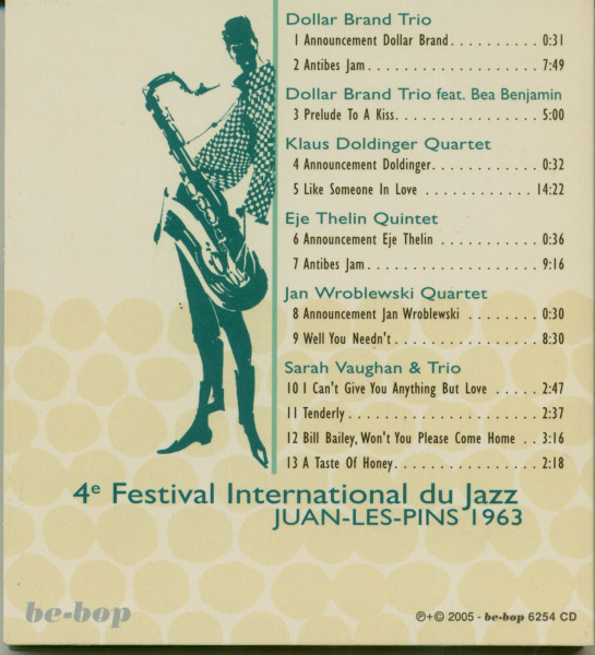 Jazz Antibes 1963 (CD)