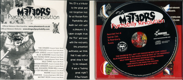 Psychobilly Revolution - Live In St. Petersburg, Russia (CD Digipak)