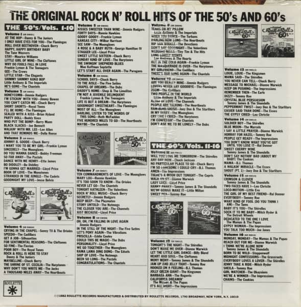 The Original Rock N' Roll Hits Of The 60's Vol.13 (LP)