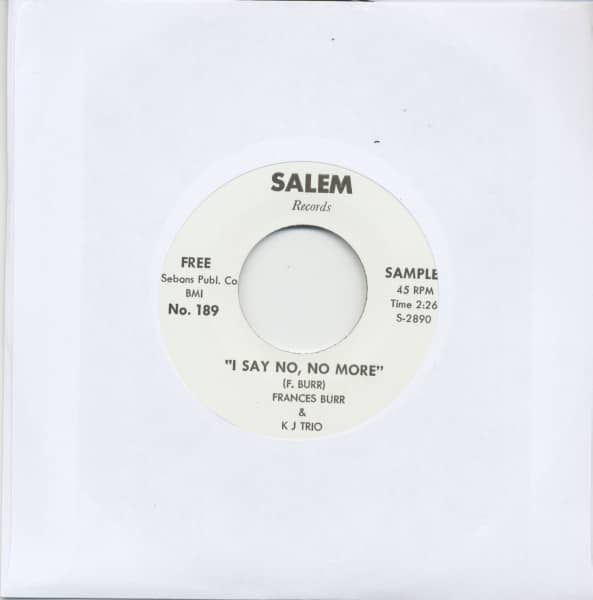 I Say No, No More - I Won't Hurt You Anymore (7inch, 45rpm) I Say No, No More - I Won't Hurt You Anymore (7inch, 45rpm)