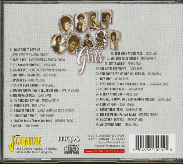 Gulf Coast Girls - Swamp Pop Revisited 1958-1962 (CD)