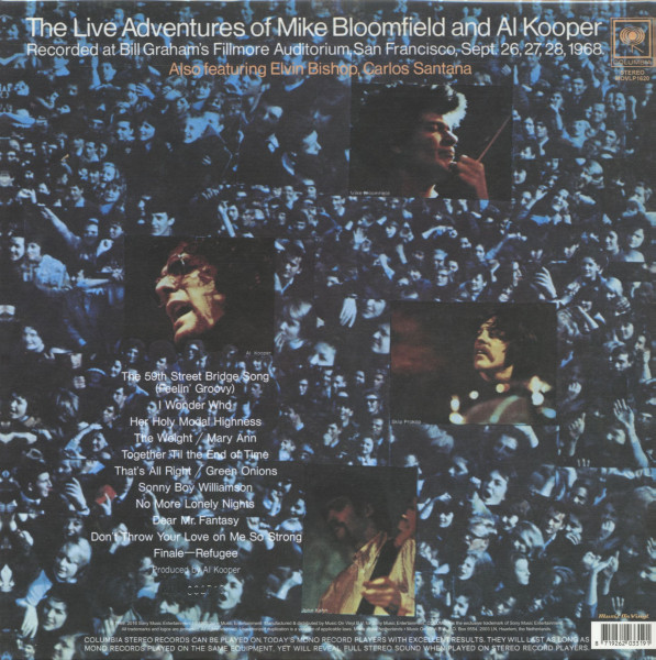 The Live Adventures Of Mike Bloomfield & Al Kooper (2-LP, 180g colored Vinyl, Ltd.)