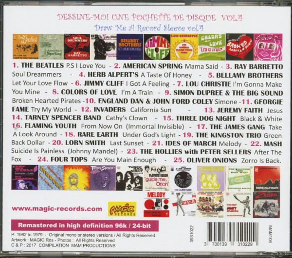 Dessine-Moi Une Pochette De Disque Vol.4 (CD)