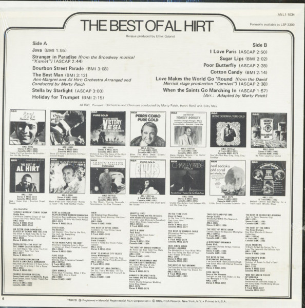 The Best Of Al Hirt (LP)