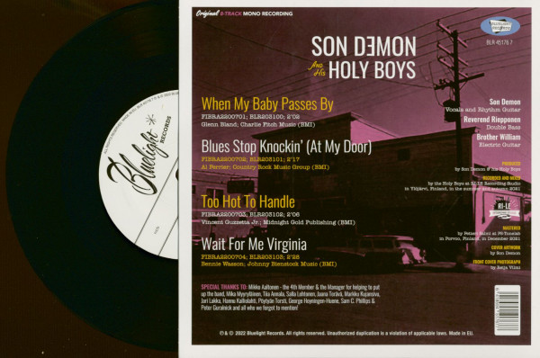 Son Demon And His Holy Boys (7inch, EP, 45rpm, SC)