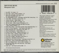 Preview: Mountain Music Bluegrass Style (CD) Preview: Mountain Music Bluegrass Style (CD)