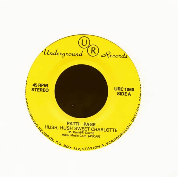 Hush, Hush Sweet Charlotte - All The King's Horse (And All The King's Men) (7inch, 45rpm) Hush, Hush Sweet Charlotte - All The King's Horse (And All The King's Men) (7inch, 45rpm)