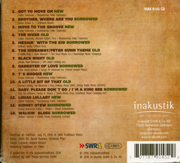 Old, New, Borrowed But Blues (CD)