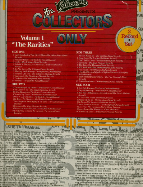 For Collectors Only - The Rarities Vol.1 (2-LP)