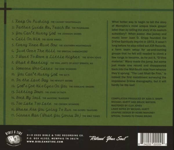 The Last Shall Be First - The JRC Records Story Vol.1 (CD)