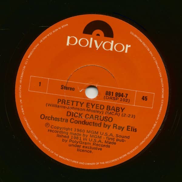 Pretty Eyed Baby - Angela Jones (7inch, 45rpm, SC)