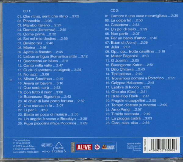 Che Ritmo - Leggende Della Canzone Italiana-- 50 Successi (2-CD)
