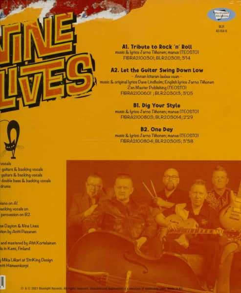 Tribute To Rock 'n' Roll (10inch EP. 45rpm)