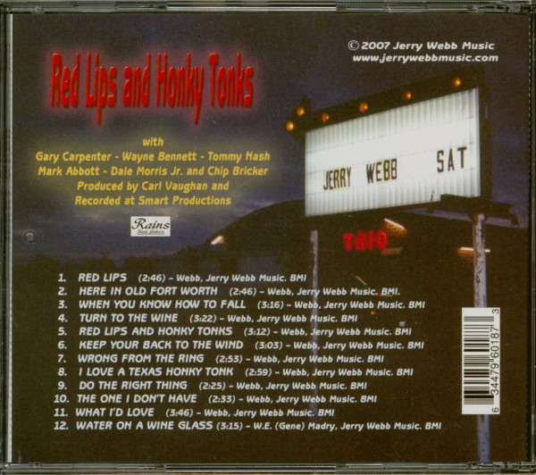Red Lips And Honky Tonks (CD)