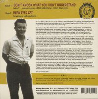 Preview: Don't Knock What You Don't Undertstand - Mean Eyed Cat (7inch, 45rpm, PS, BC) Preview: Don't Knock What You Don't Undertstand - Mean Eyed Cat (7inch, 45rpm, PS, BC)