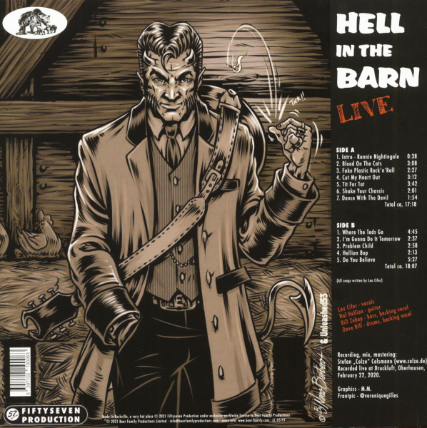 Hell In The Barn - Live (LP & CD)