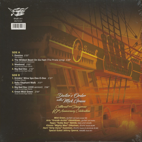Cutthroat And Dangerous - 10th Anniversary Celebration (LP & CD, ltd)
