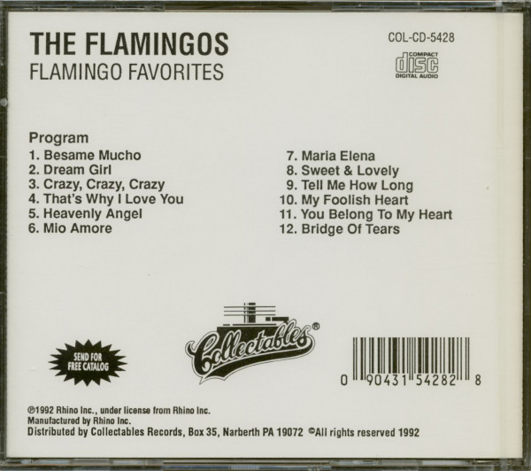 Flamingo Favorites (CD)