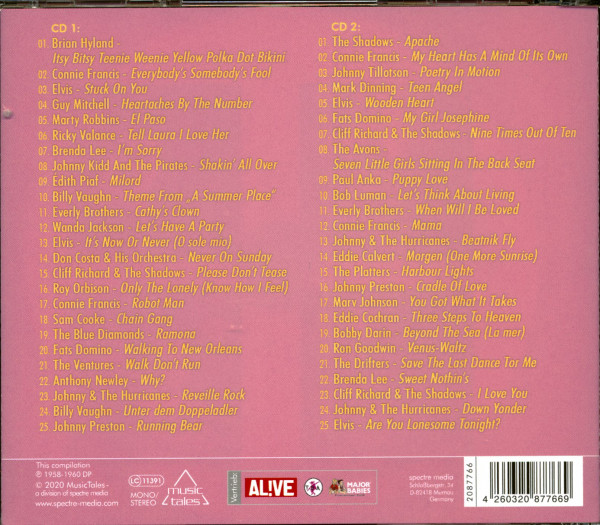 The Hits Of The Year 1960 (2-CD)