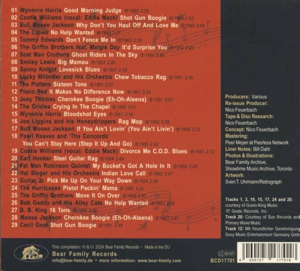 Shotgun Boogie - Rhythm & Blues Goes Country Vol.1 (CD)