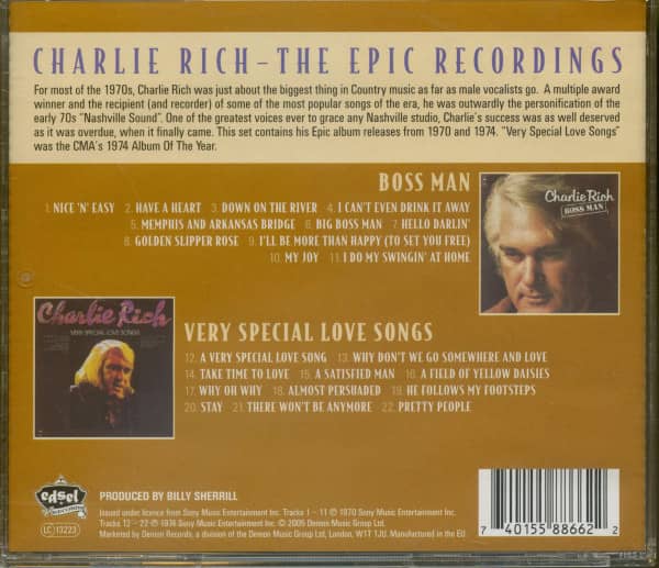 Boss Man & Very Special Love Songs