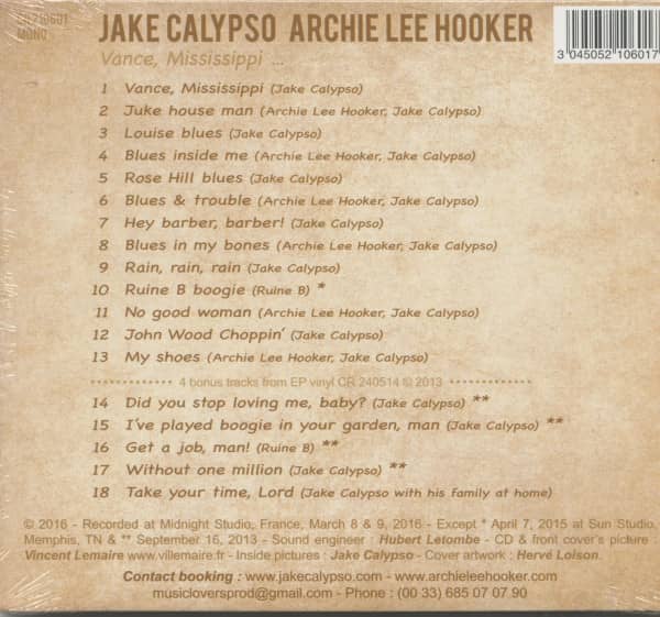 Vance, Mississippi ... (CD)