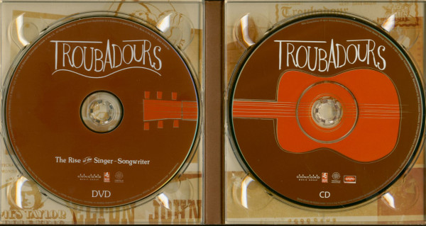 Troubadours - Rise Of The Singer-Songwriter (CD + DVD)