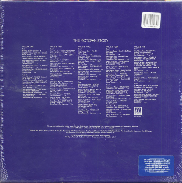 The Motown Story: The First Decade (5-LP)