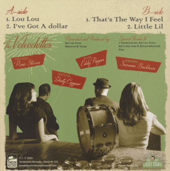 Lou Lou - I've Got A Dollar - That's The Way I Feel - Little Lil (7inch, 45rpm, EP, PS)