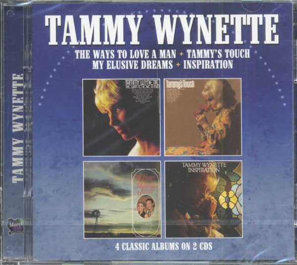 The Ways To Love A Man - Tammy's Touch - My Elusive Dreams - Inspiration (2-CD) The Ways To Love A Man - Tammy's Touch - My Elusive Dreams - Inspiration (2-CD)