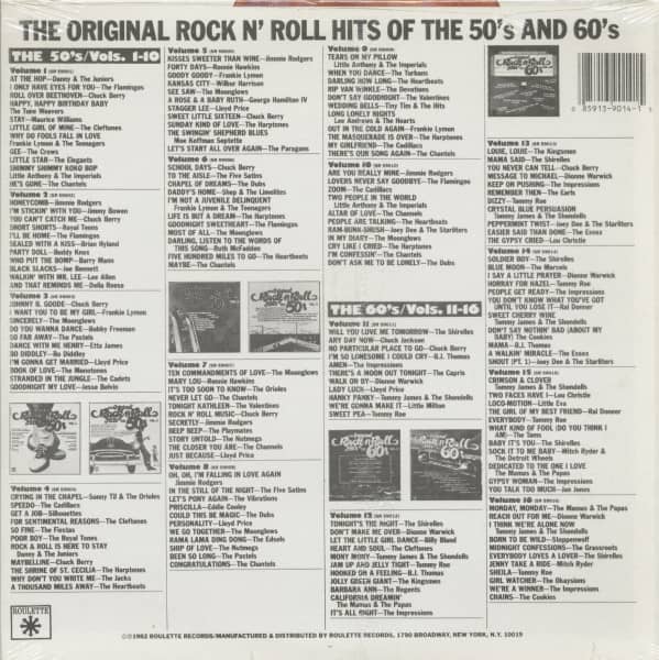 The Original Rock N' Roll Hits Of The 50's Vol.1 (LP)