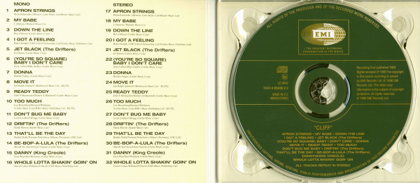 Cliff - Mono & Stereo (CD)